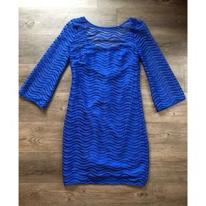 Lilly Pulitzer Topanga Wavey Knit Lace Dress